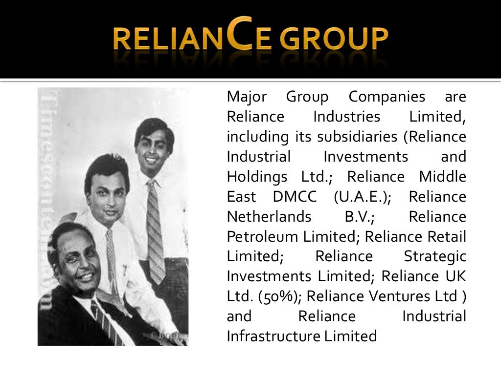 reliance group