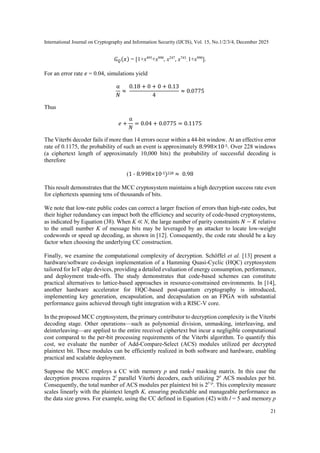 DECRYPTION THROUGH POLYNOMIAL AMBIGUITY: NOISE-ENHANCED HIGHMEMORY ...