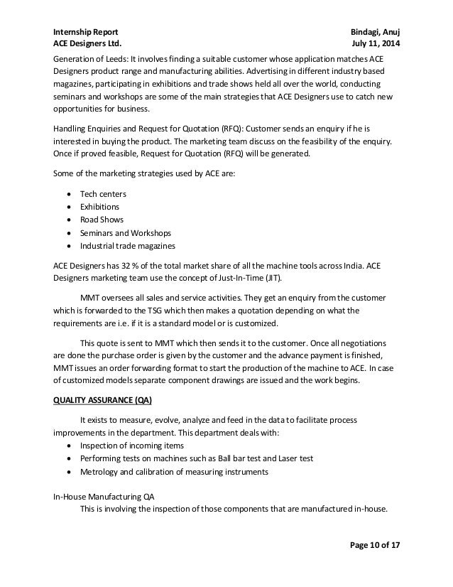 Ace Designers Report Ace Designers Report