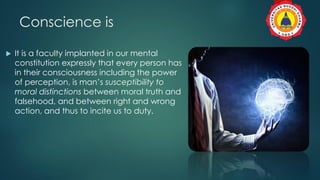 Conscience Determines What's Right | PDF