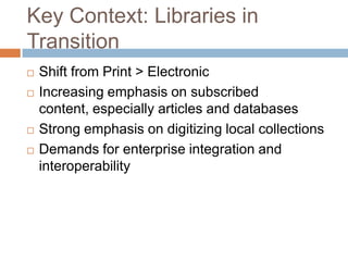 Current trends in library management systems | PPT