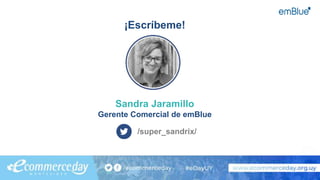 ¡Escríbeme!
Sandra Jaramillo
Gerente Comercial de emBlue
/super_sandrix/
 