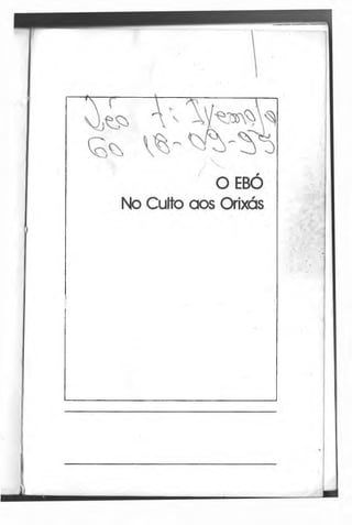Série Orò —Vol. 3
CIP-Brasil. Catalogaçao-na-fonte
Sindicato Nacional dos Editores de Livros, RJ.
Santos, Orlando José dos...