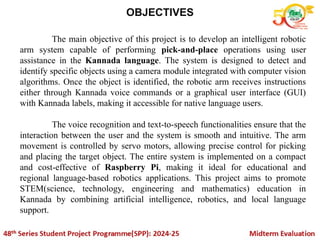 Photo inspiration: Visual Reference: Voice Control Robotic Arm Using Kannada Voice Assistance