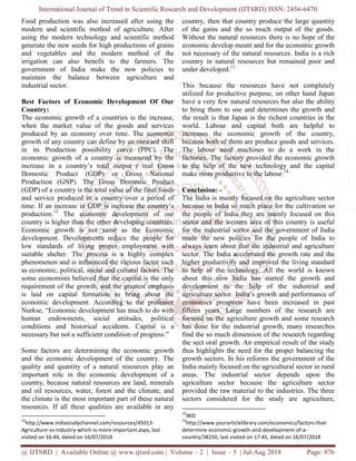 Analysis of the Agriculture and Industrial Segment | PDF