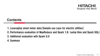 Leveraging smart meter data for electric utilities: Comparison of Spark ...