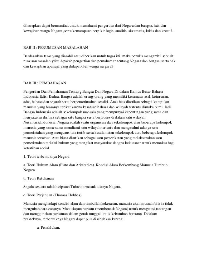 Tugas Makalah Pengertian Pendidikan Kewarganegaraan