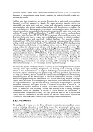TOPIC MAP-BN: SCALABLE AND EXPLAINABLE FRAMEWORK FOR CROSS-SOURCE ...