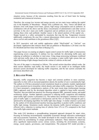 A SMART CITY MODEL FOR AN INTELLIGENT TRAFFIC LIGHT DECISION SYSTEM | PDF