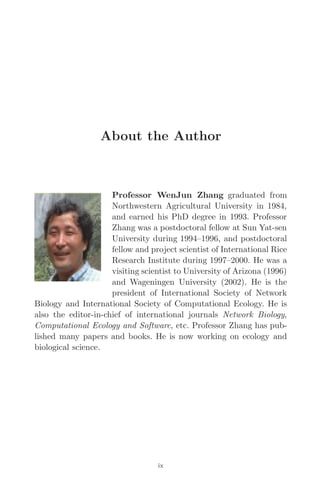 Fundamentals of Network Biology 1st Edition Wenjun Zhang | PDF