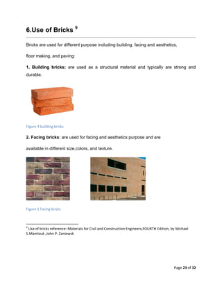Brick (building material) full information | PDF