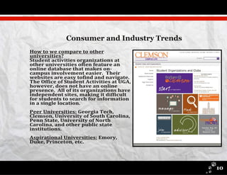 Consumer and Industry Trends
10
 