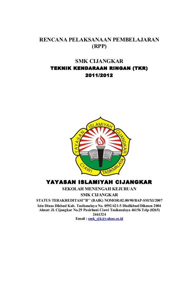 155748209 Rpp Mekanik Otomotif