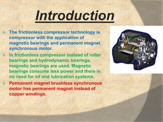 frictionless compressor technology