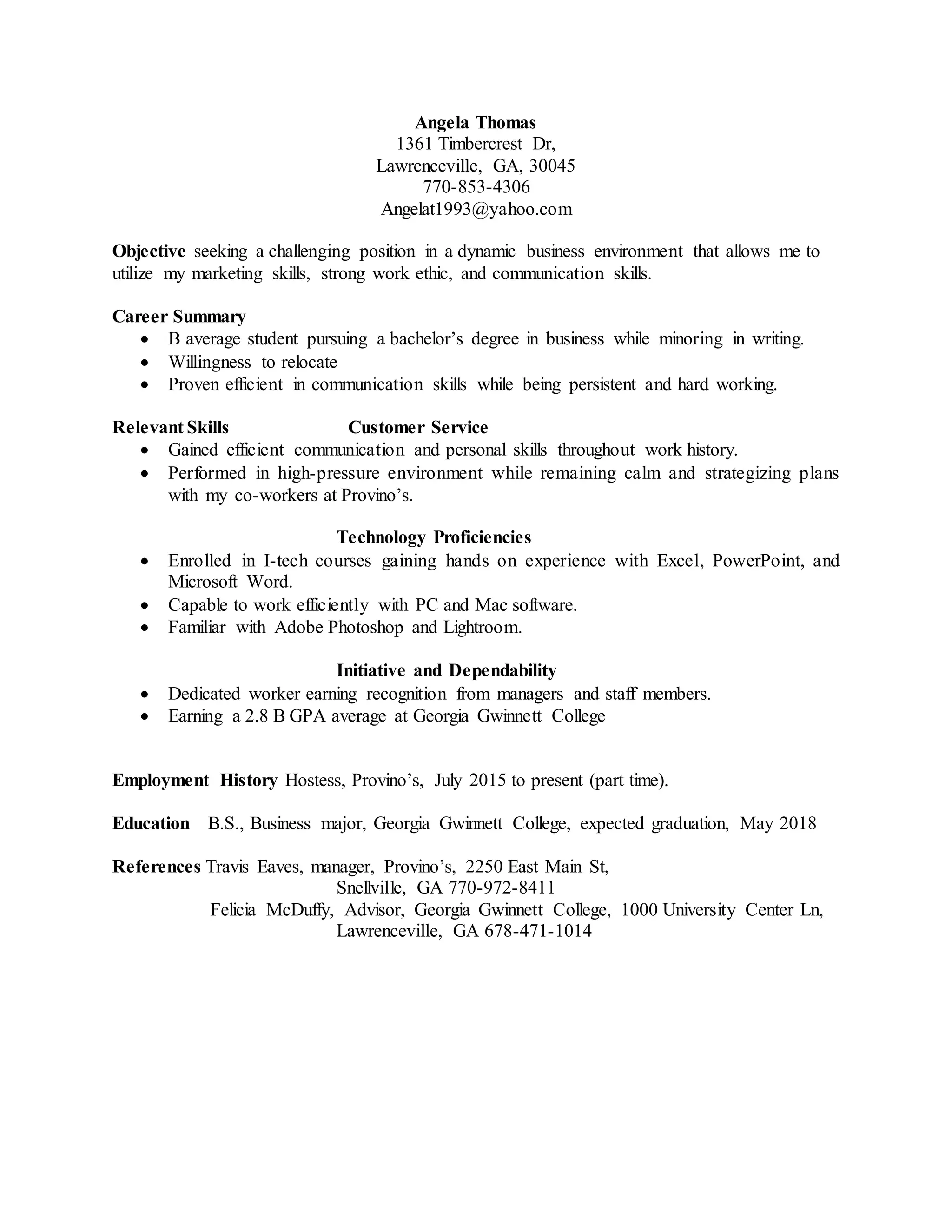 buisness resume PDF - Buisness Resume 1 2048 
