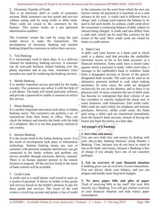 Impact of Electronic Banking on Customer Satisfaction | PDF
