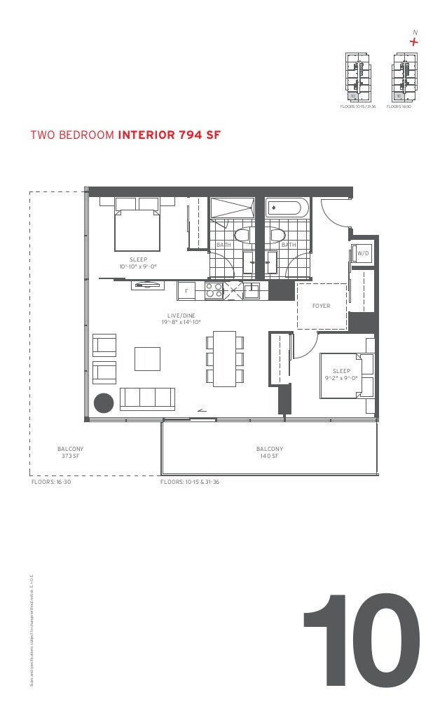 155 Redpath all_tower_floorplans