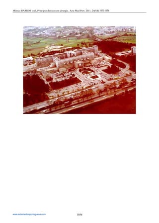 1056
www.actamedicaportuguesa.com
Mónica BARROS et al, Princípios básicos em cirurgia , Acta Med Port. 2011; 24(S4):1051-1056
 