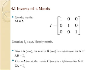 1560 mathematics for economists | PPT