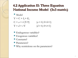 1560 mathematics for economists | PPT