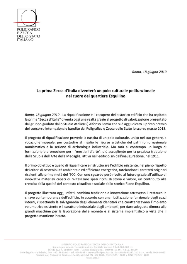 IPZS Poligrafico e Zecca dello Stato Italiano PDF