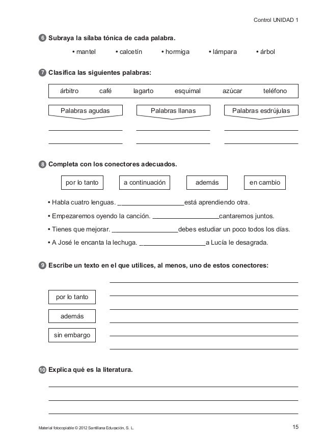 Saber Hacer Contigo Santillana 2 Primaria Examenes Lengua Saber Hacer Santillana 4 Primaria Examenes - Idea de Hacer