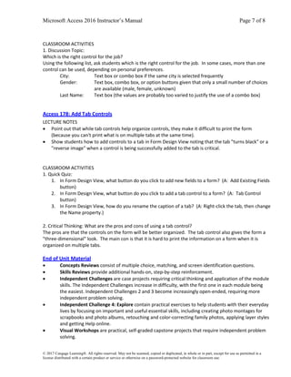 Illustrated Microsoft Office 365 and Access 2016 Comprehensive 1st ...