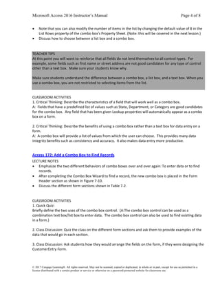 Illustrated Microsoft Office 365 and Access 2016 Comprehensive 1st ...