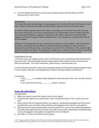 Illustrated Microsoft Office 365 and Access 2016 Comprehensive 1st ...