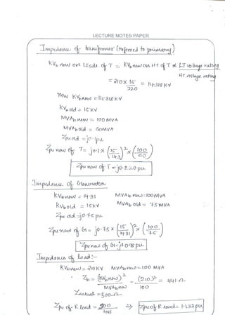 Power System Analysis