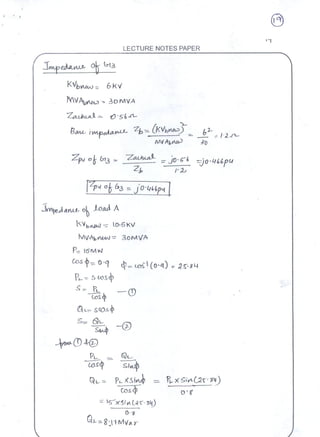 Power System Analysis