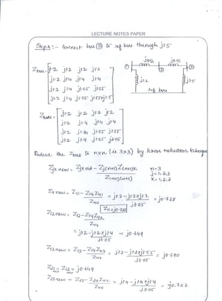 Power System Analysis
