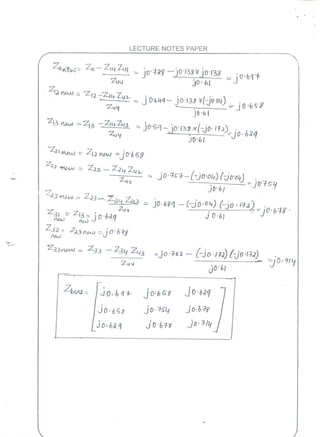 Power System Analysis