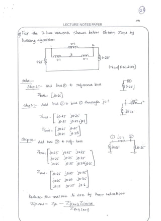 Power System Analysis