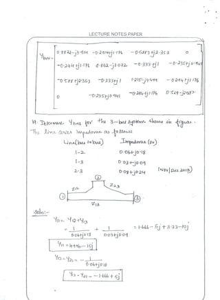 Power System Analysis
