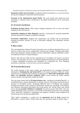 Zmud Example REVISITING IT PROJECT UNCERTAINTY: OPERATIONALIZING THE SAMBAMURTHY ...
