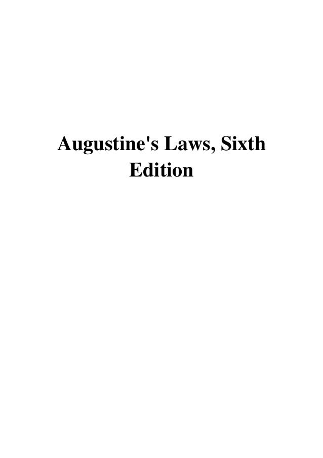 (1997) Augustine's Laws, Sixth Edition (PDF) by Chairman and CEO A…