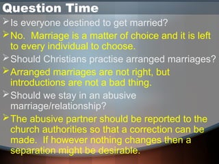 Biblical Marriage Sermon Presentation.ppt
