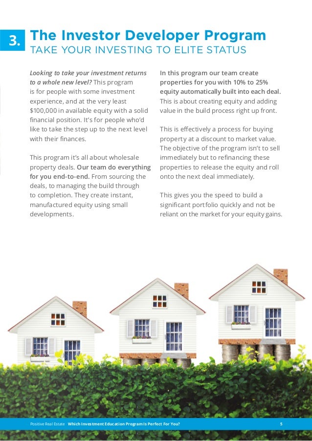 Positive Real Estate Education Programs (1)
