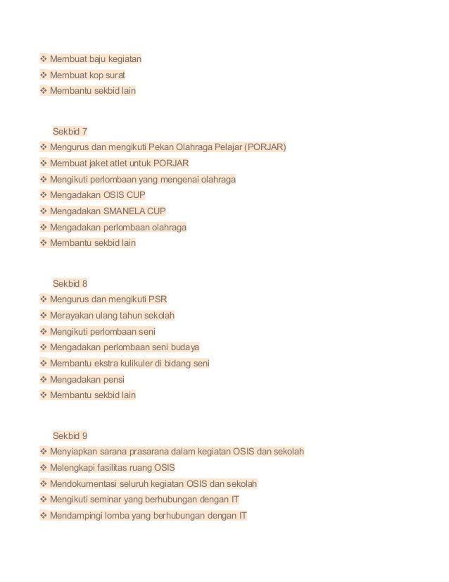 156894238 Contoh Program Kerja Osis