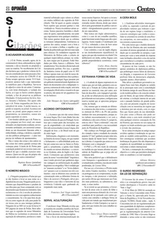 O Centro - n.º 38 – 21.11.2007