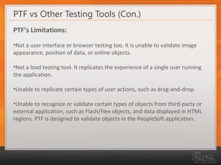 PTF Presentation | PPT