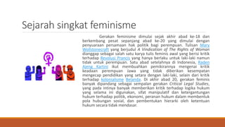 Gerakan Feminisme: Dari Awal Hingga Era Modern