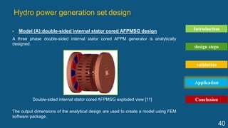 Proposed Design Models of Axial-Flux Permanent Magnet Synchronous ...
