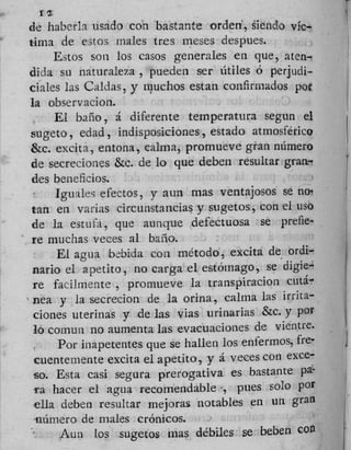 Observaciones generales sobre la naturaleza y virtudes de las aguas minerales de las Caldas de Priorio