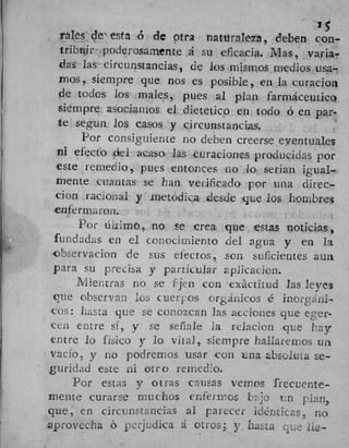Observaciones generales sobre la naturaleza y virtudes de las aguas minerales de las Caldas de Priorio