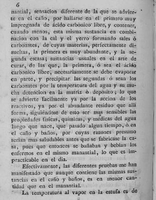 Observaciones generales sobre la naturaleza y virtudes de las aguas minerales de las Caldas de Priorio
