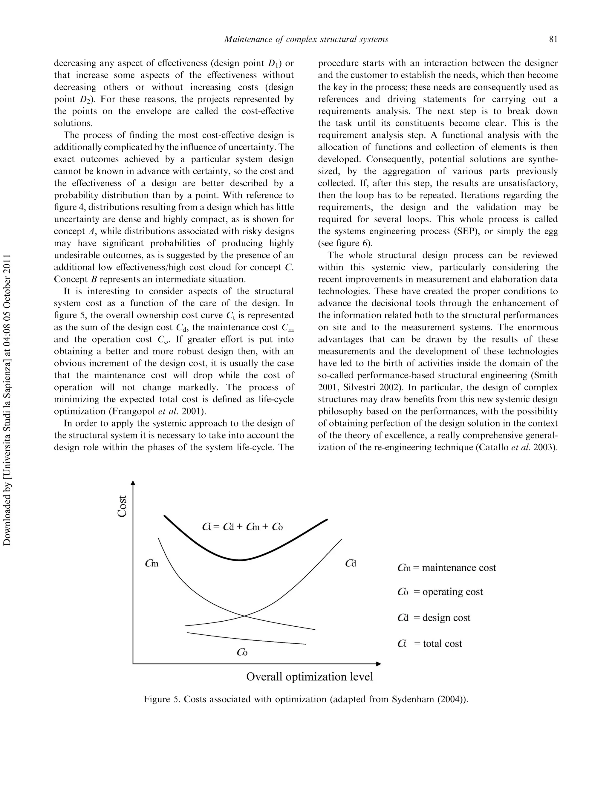 Systemic approach for the maintenance of complex structural systems | PDF