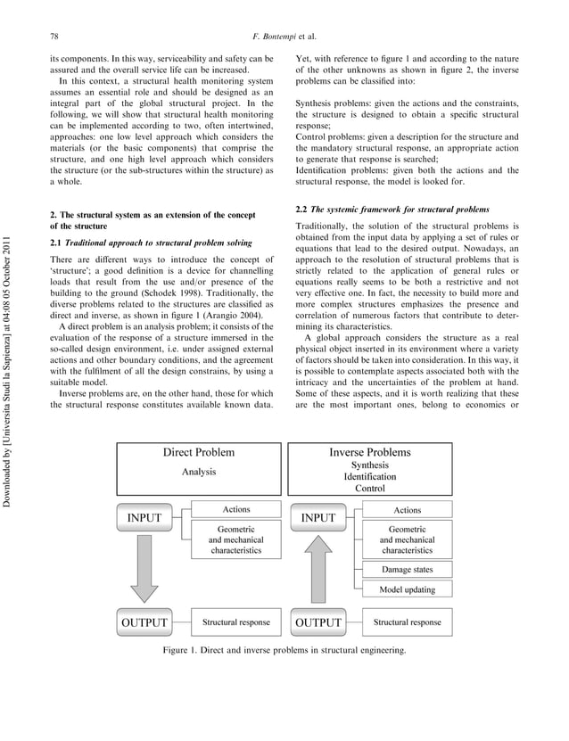 Systemic approach for the maintenance of complex structural systems | PDF
