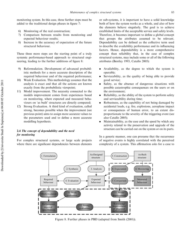 Systemic approach for the maintenance of complex structural systems | PDF